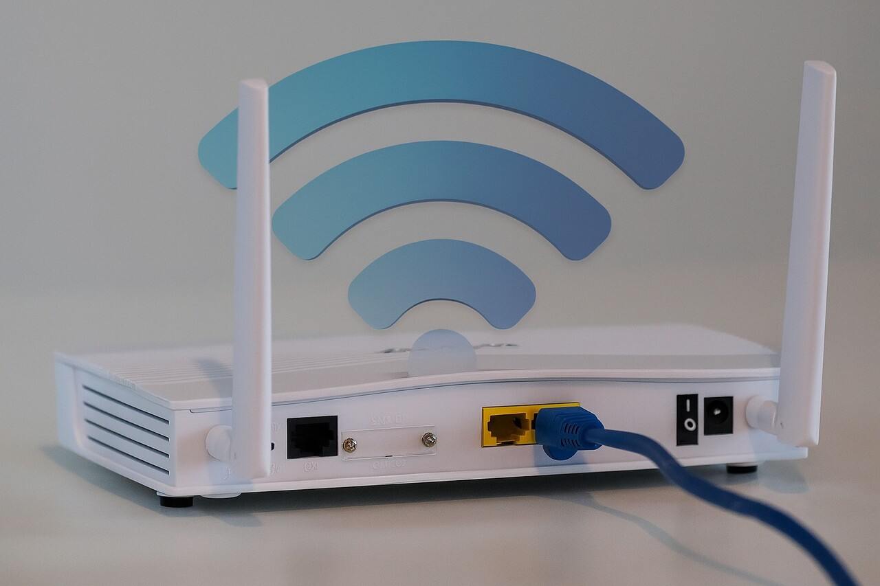 Wi-Fi signal router antena