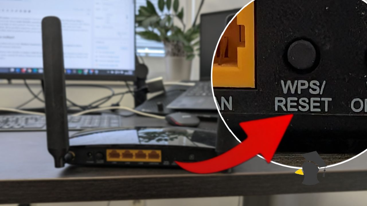 Wi-Fi router reset