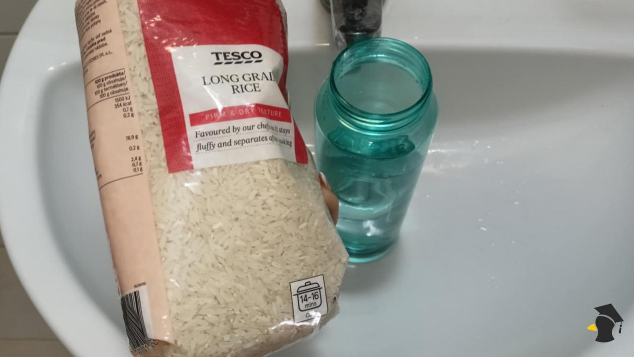 čistenie fľaše