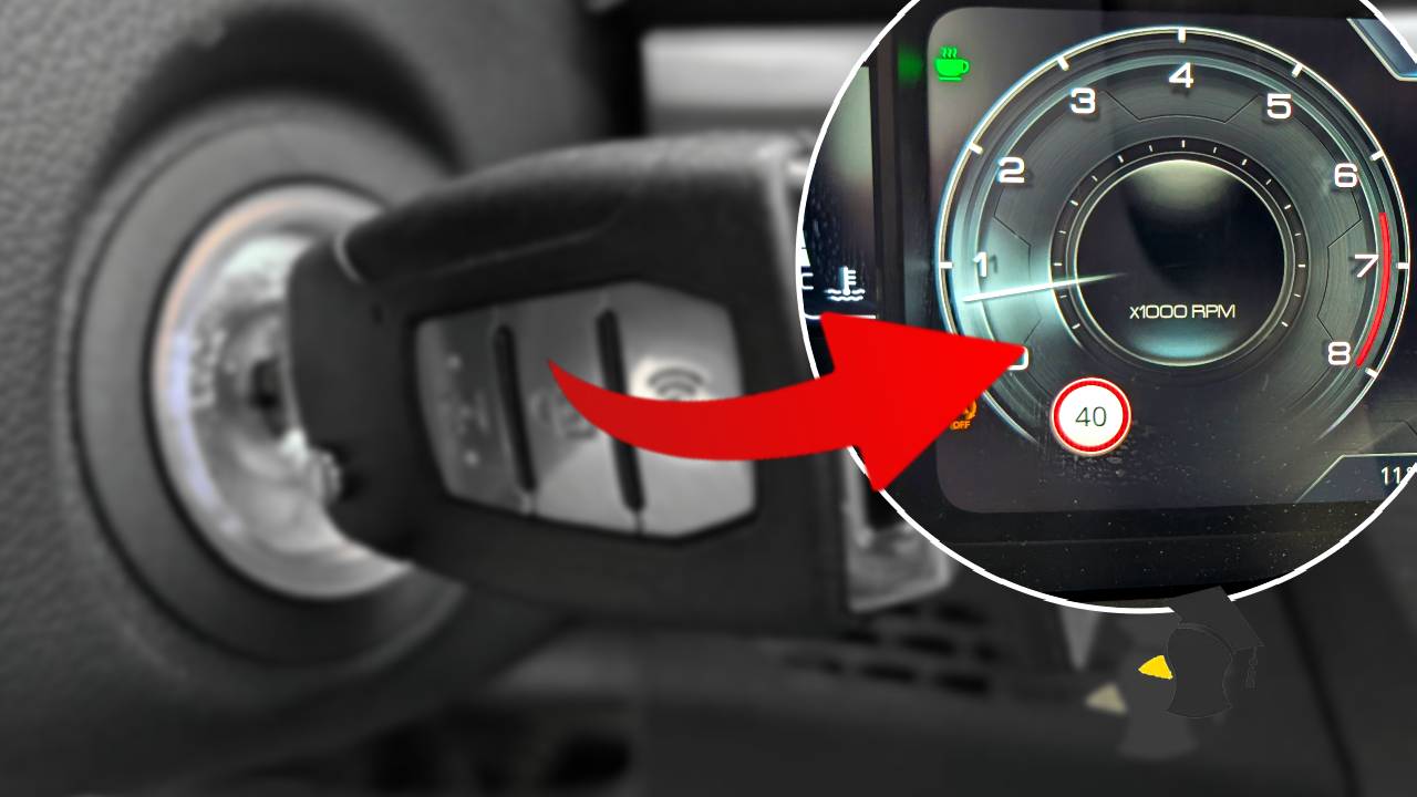 nastartovanie auta otacky motor kym sa rozmaze olej